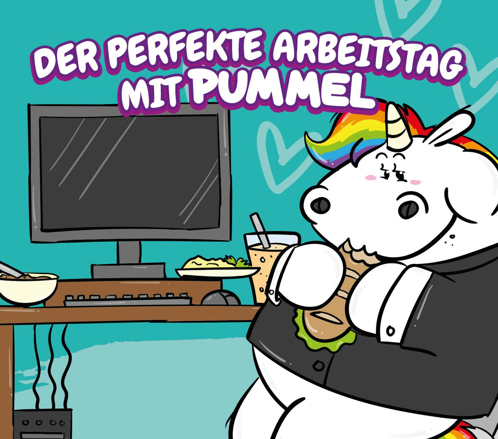 Dein perfekter Arbeitstag mit Pummeleinhorn