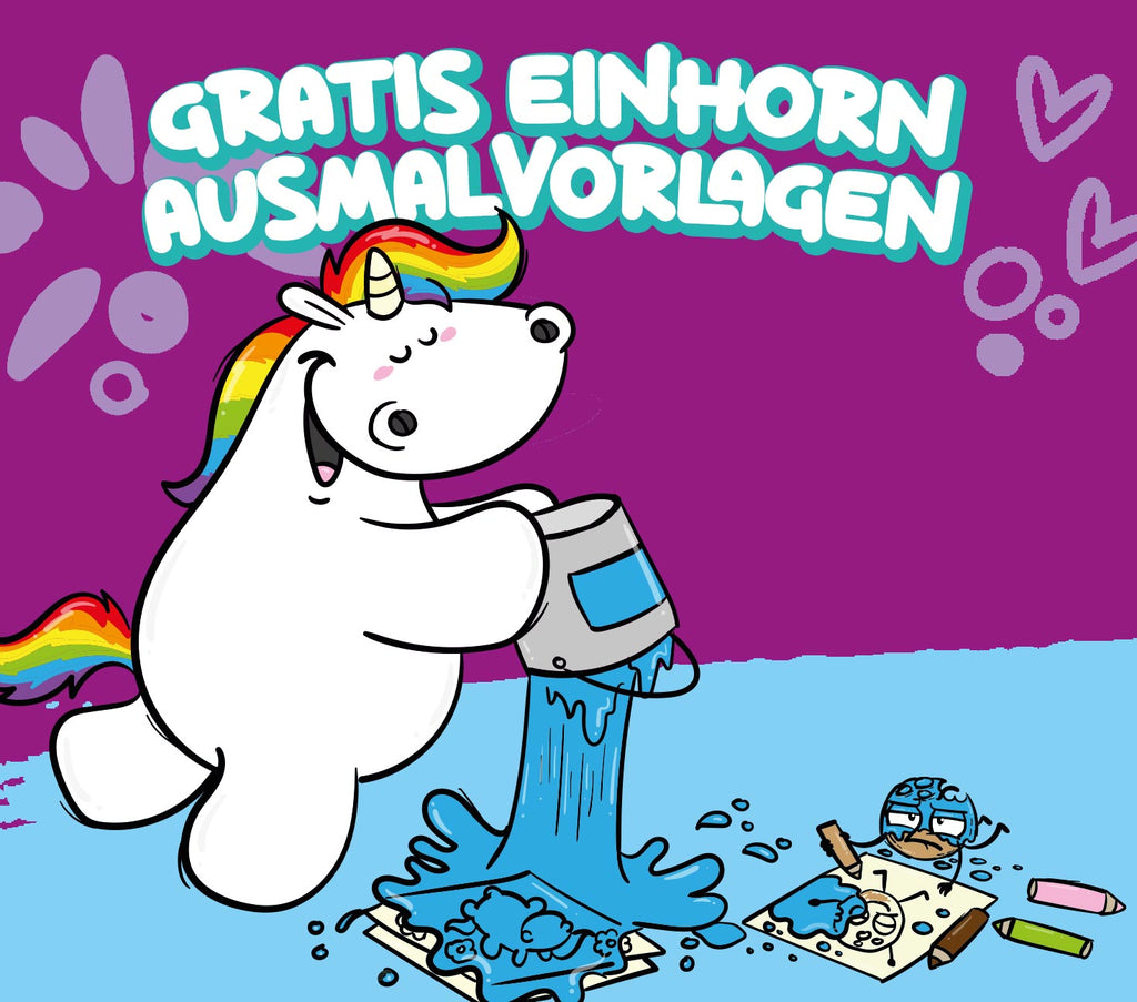 Einhorn Ausmalbild