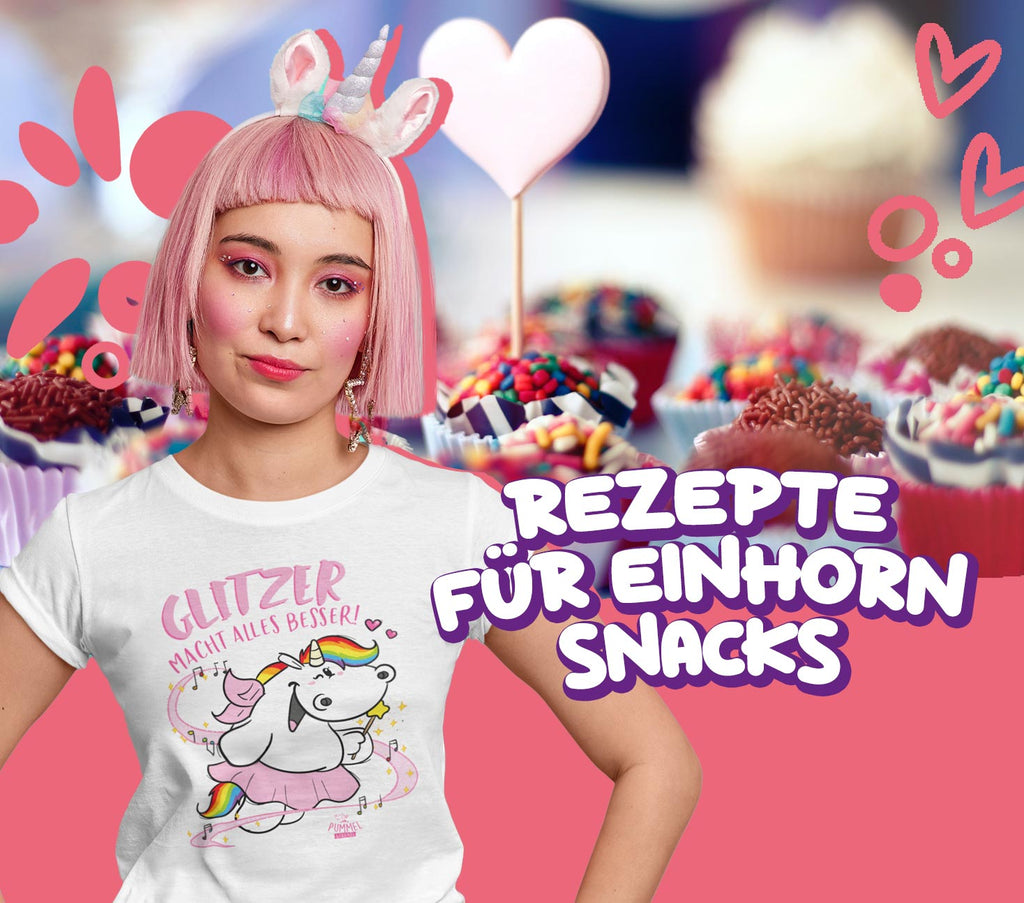 Einhorn Snacks zum Selbermachen